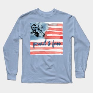 American Proud Patriot Long Sleeve T-Shirt